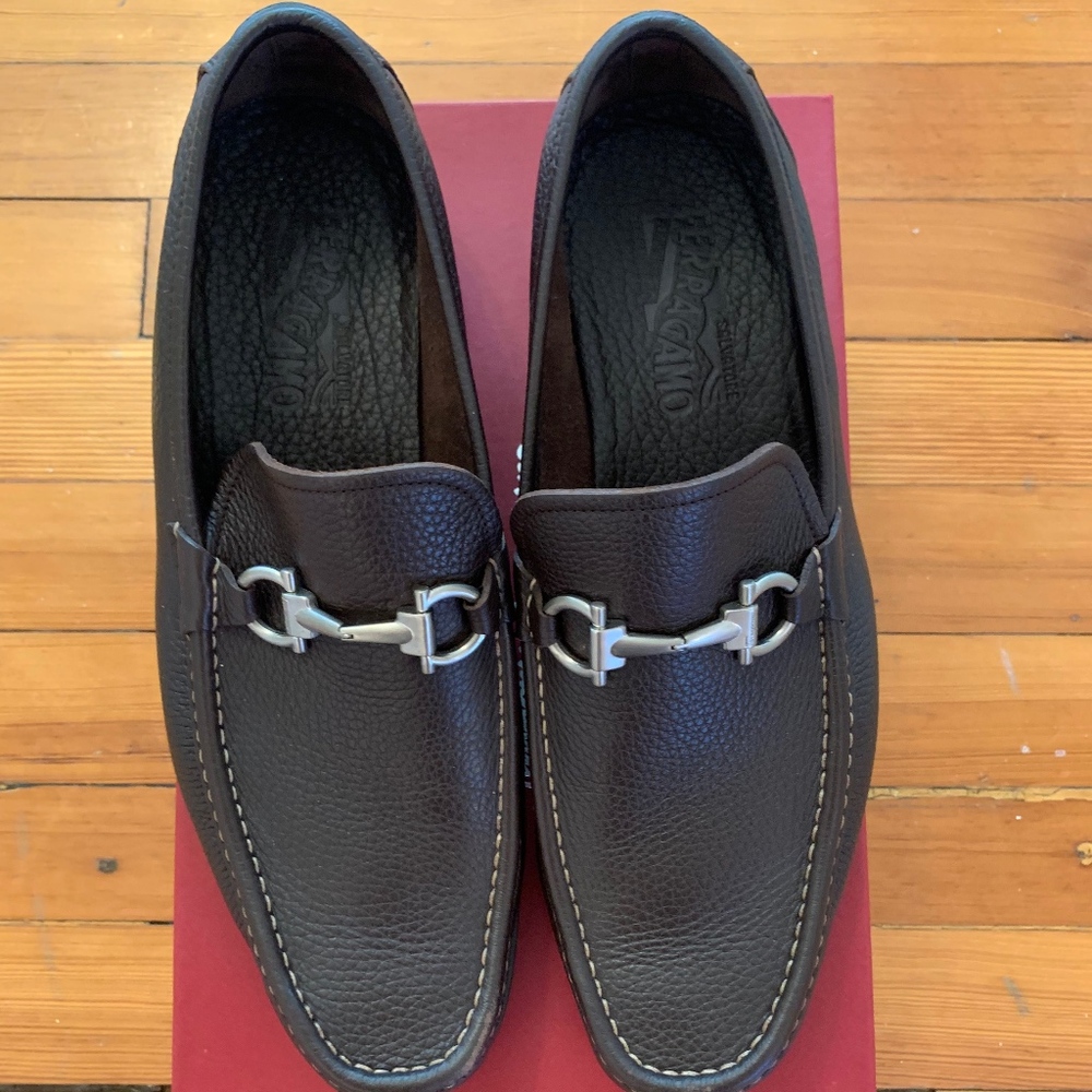 Hickory Magnifico' Loafer SALVATORE FERRAGAMO